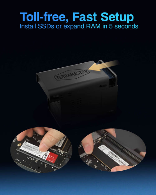 TerraMaster F6-424 | 6-Bay NAS Storage - Image 4