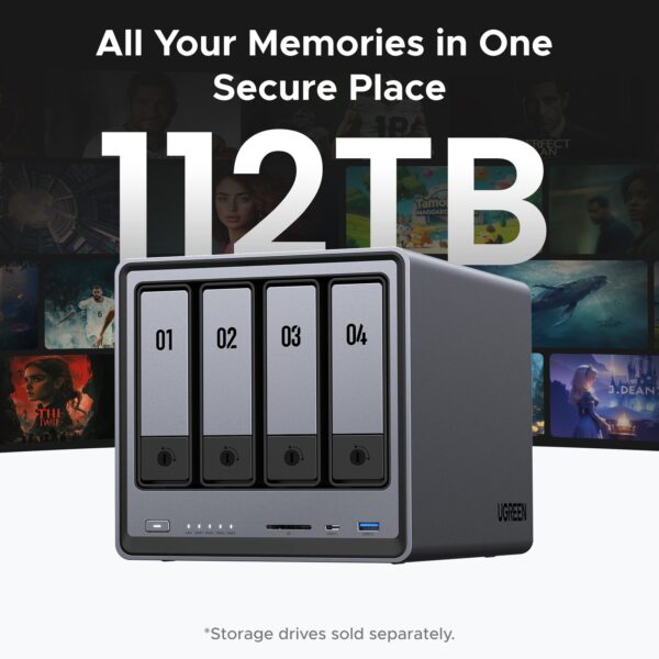 UGREEN NASync DXP4800 | 4-Bay Personal Cloud Storage - Image 2