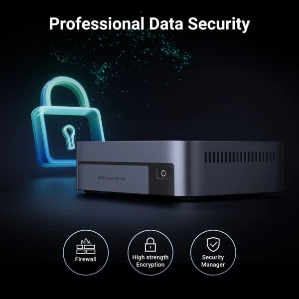 UGREEN NASync DXP480T Plus | 4-Bay NAS with Thunderbolt 4 Ports - Image 4