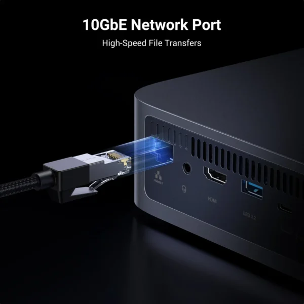 UGREEN NASync DXP480T Plus | 4-Bay NAS with Thunderbolt 4 Ports - Image 3