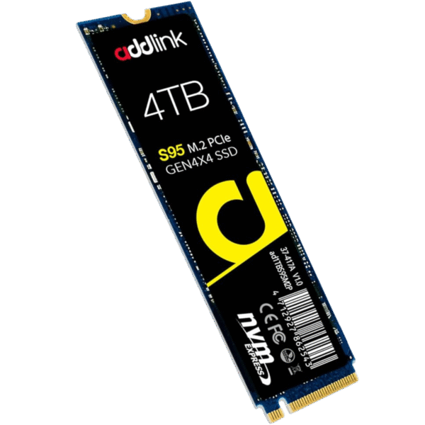Addlink S95 NVMe | GEN4X4 1.4 M.2 PCIe SSD (4TB)