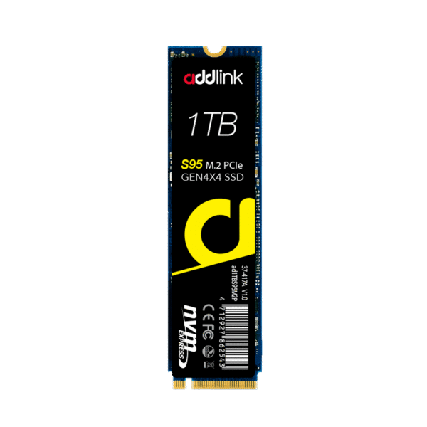 Addlink S95 NVMe | GEN4X4 1.4 M.2 PCIe SSD (1TB) - Image 2