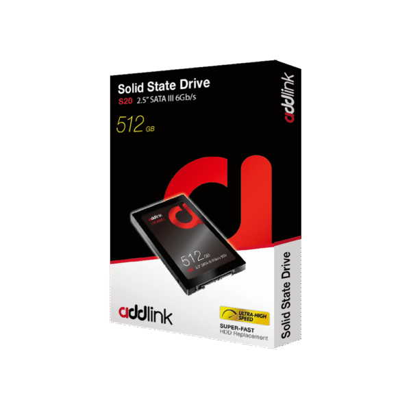 Addlink S20 SATA SSD | III 6Gb/s (512GB) - Image 3