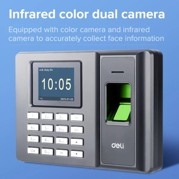 Deli ES152 | Fingerprint Attendance Machine - Image 4