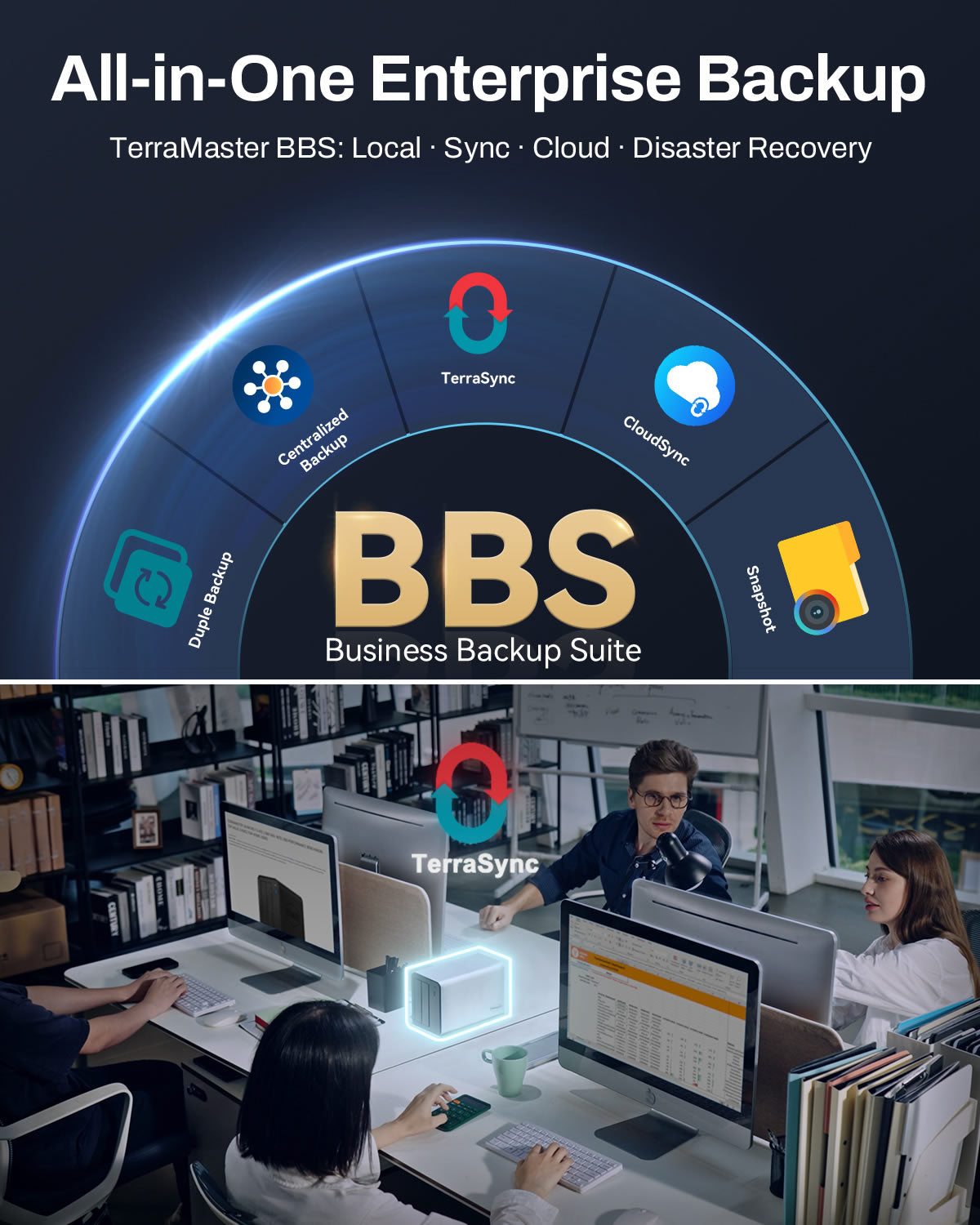 TerraMaster F2-425 Plus | Intel N150 Quad-Core Hybrid NAS (8GB DDR5) - Image 4