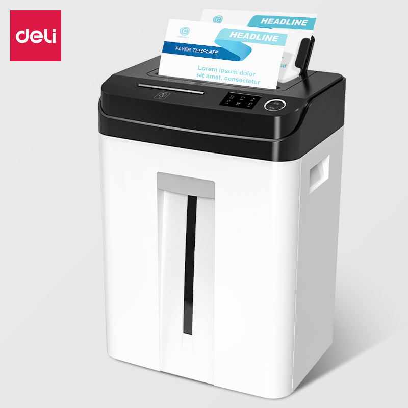 Deli 14500 Automatic Shredder | 81-Sheet ADF & P-5 Security - Image 2