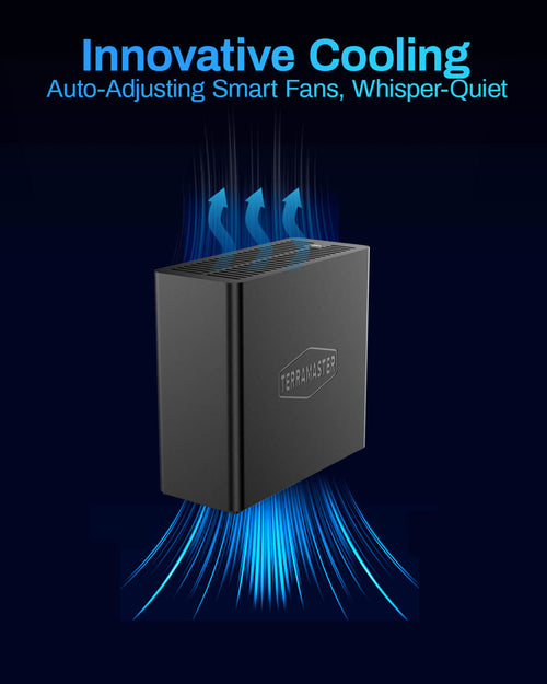 TerraMaster D4-SSD NVMe Enclosure | USB4 40Gbps (4-Bay) - Image 4